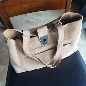 Rare Suede Gucci Tote
